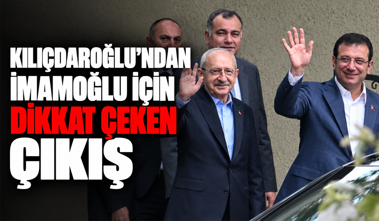 Kılıçdaroğlu'ndan İmamoğlu açıklaması: “Siyasi tutuklu değil, yargılanabilir ama tutuklanmasını doğru bulmadım”