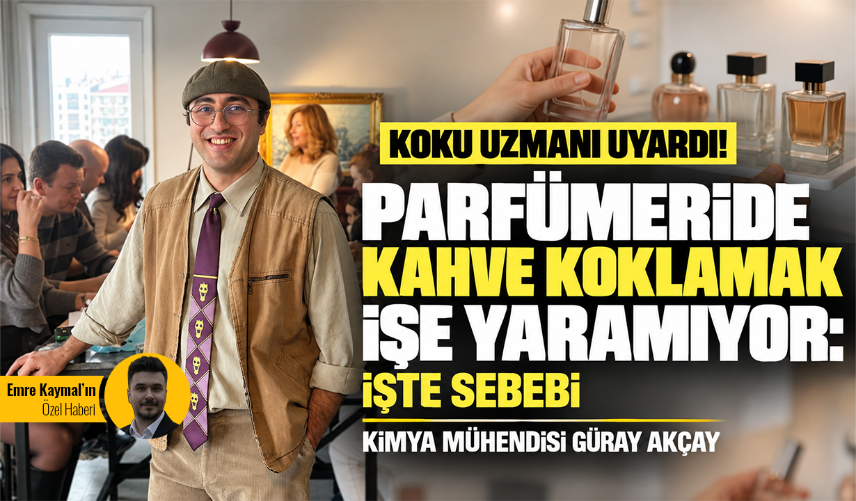 Koku uzmanı uyardı! Parfümeride kahve koklamak işe yaramıyor: İşte sebebi