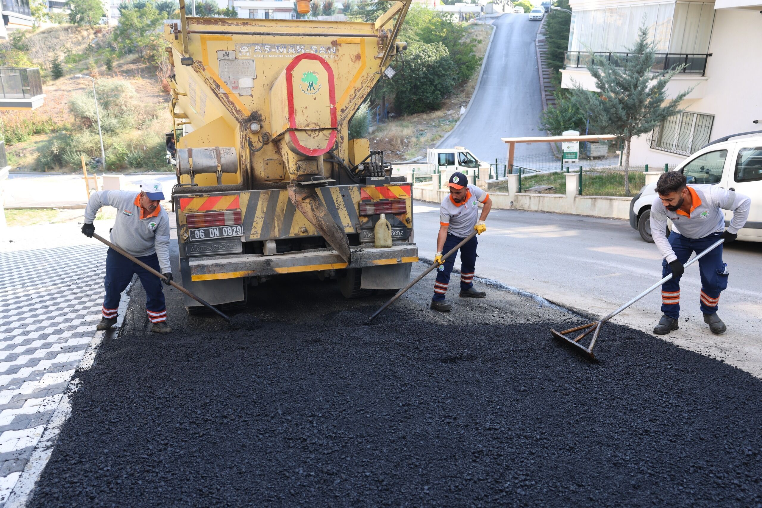 Mamak Bld Asfaltlama Calısması (1)