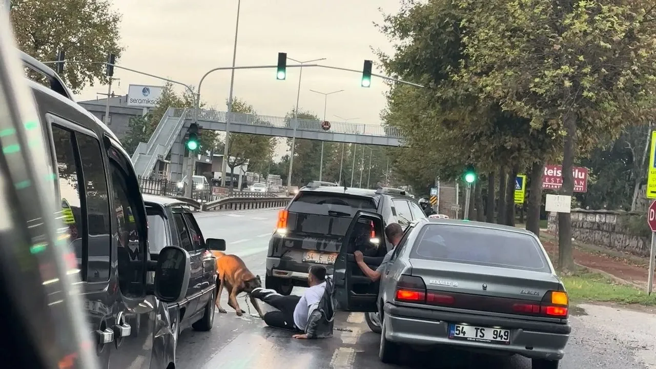 Sabah koşusu kabusa döndü! Köpek ayağından ısırdı