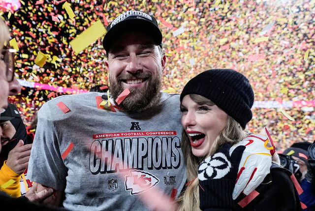 Taylor Swift tribünde coştu: Bu benim kocam!