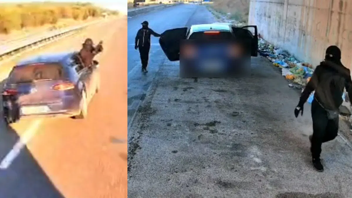 Türk tırına film sahnelerini aratmayan soygun! Jammer bile kullandılar