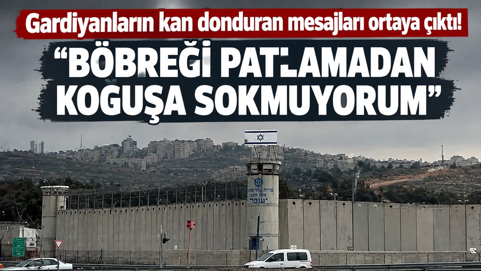 Gardiyanların kan donduran mesajları ortaya çıktı: İsrail cezaevinde işkence skandalı!