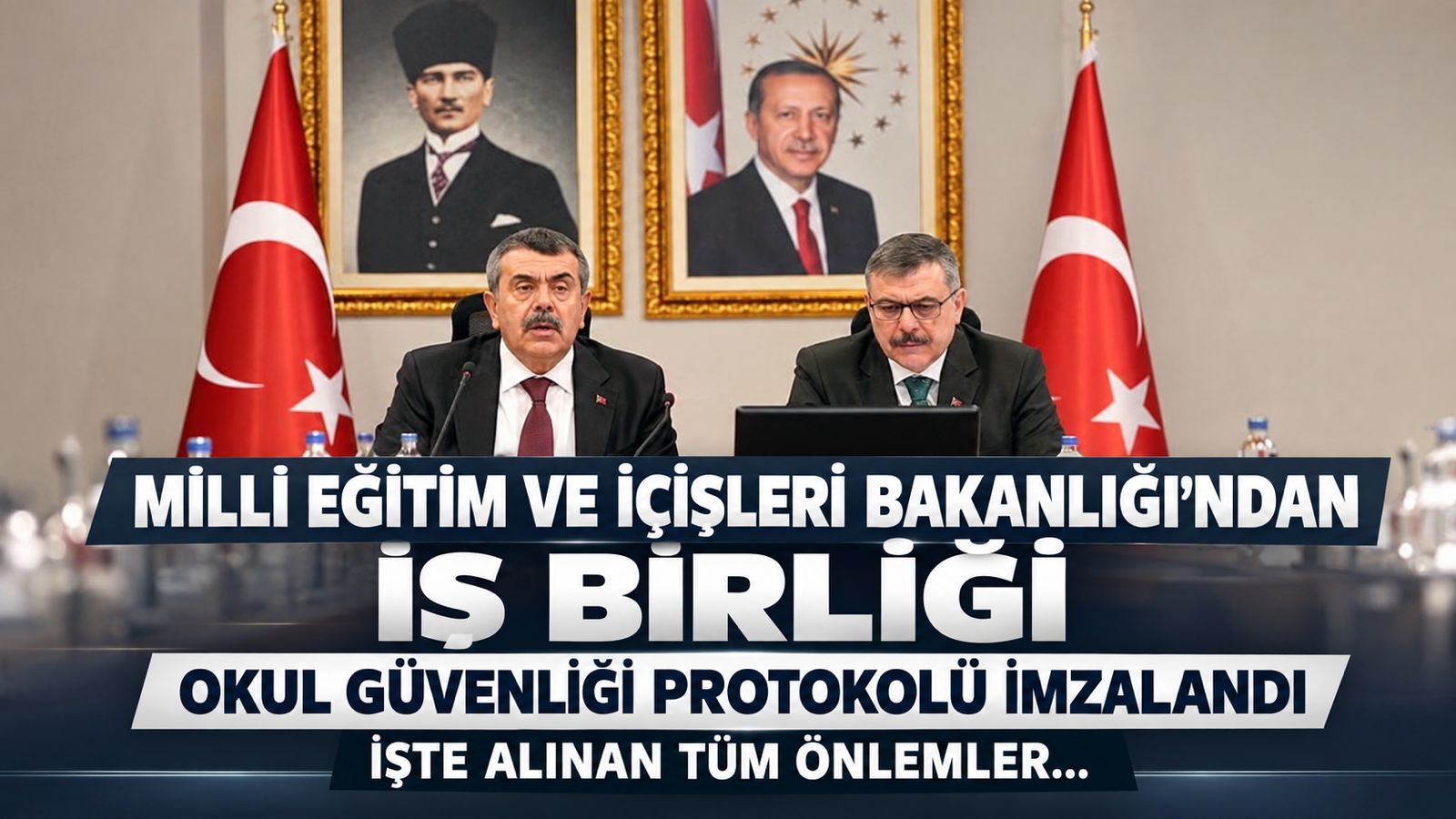 Okullarda yeni güvenlik dönemi: İki bakanlıktan iş birliği: İşte alınan tüm önlemler...