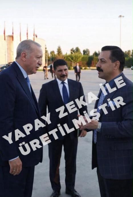 yapay zeka görselli paylaşıma tutuklama