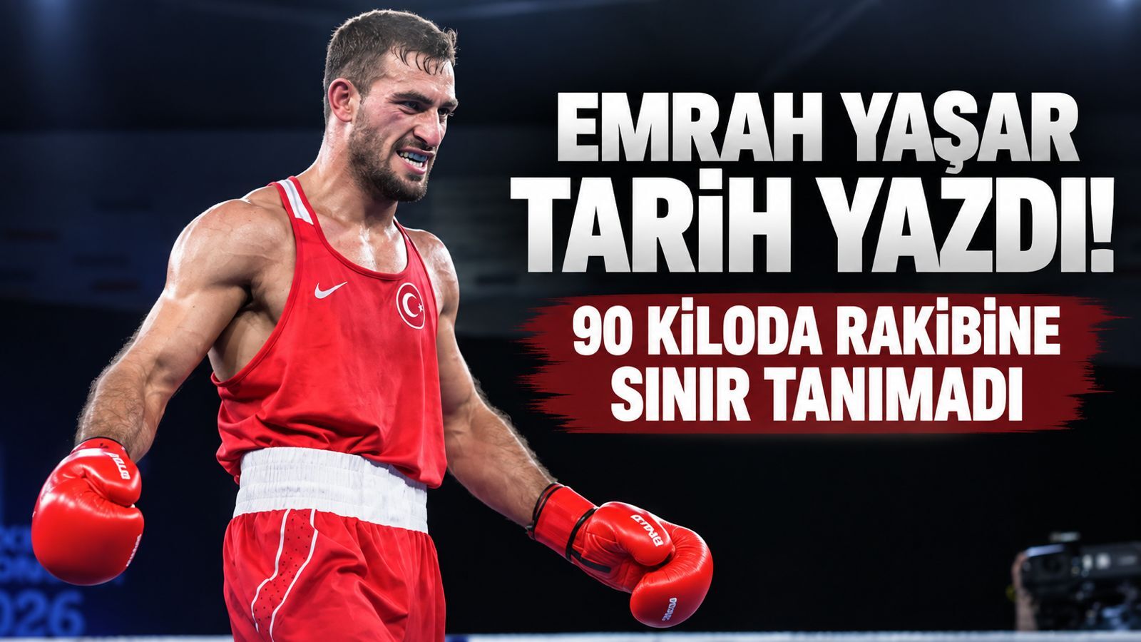 Emrah Yaşar tarih yazdı! İlk altın madalya