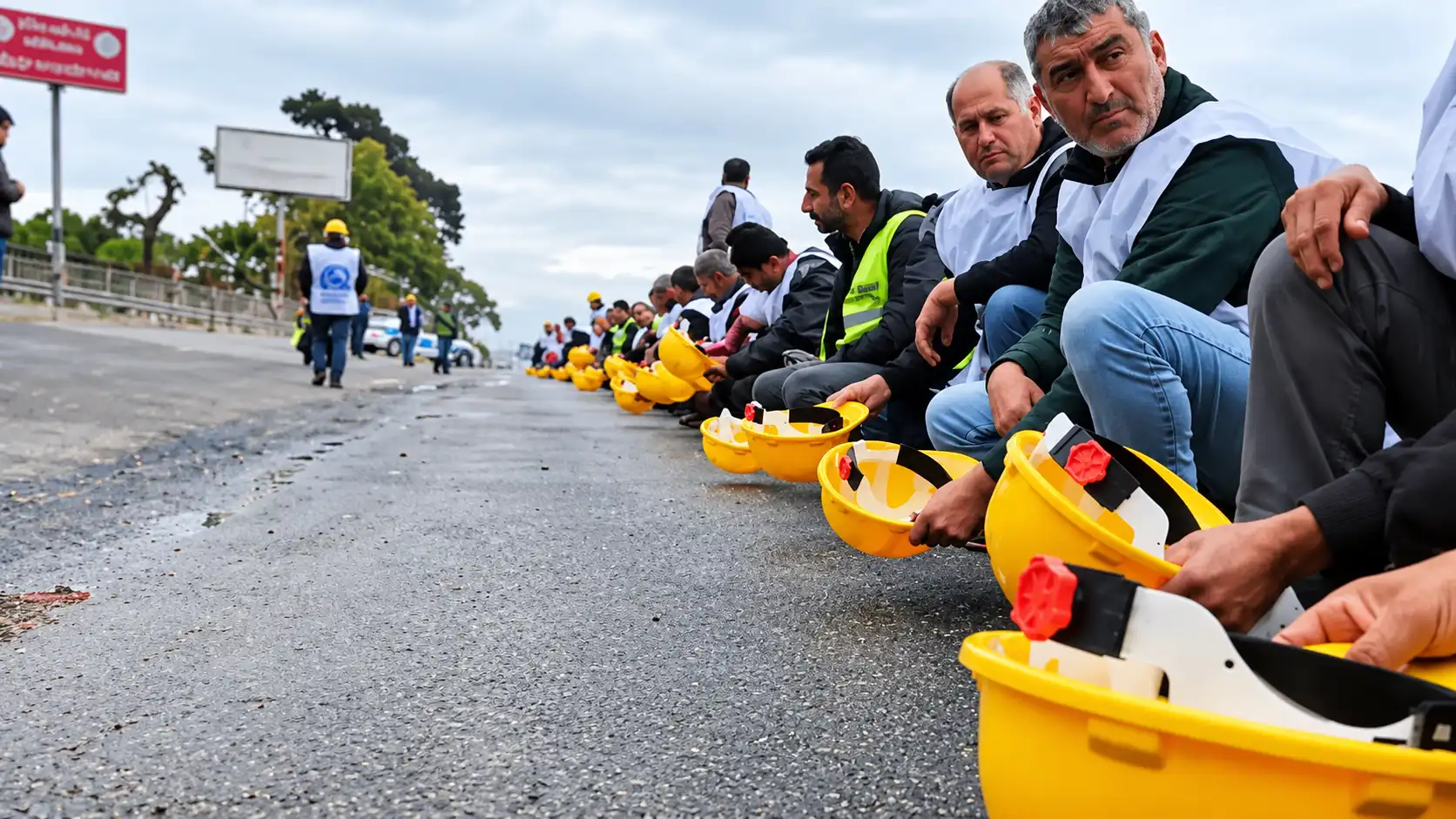 Alacakları Için Yola Çıkan Soma Işçileri Ulaşım Engeline Takıldı2