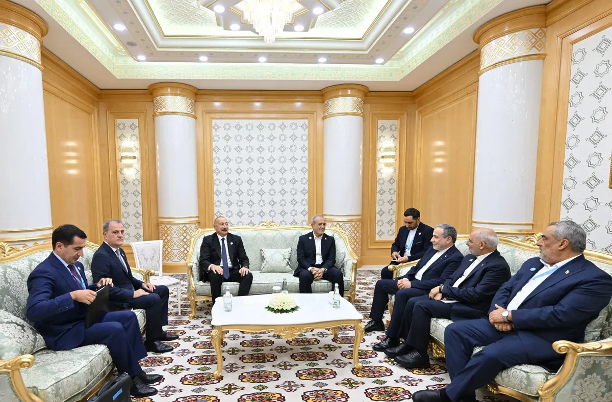 Aliyev Ile Pezeşkian Görüştü Kritik Proje Son Aşamada3