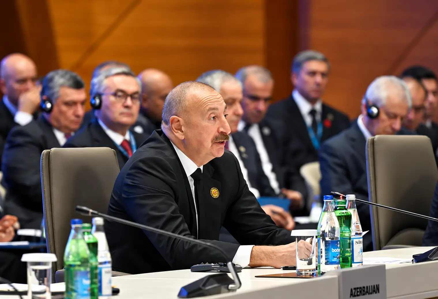 Aliyev'in Cica Zirvesi Mesajı Savaş Bizim Tercihimiz Değildi, Dedi 3