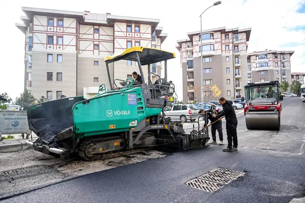 Altındağ Baraj Mahallesi’nde Yollar Yenilendi!3