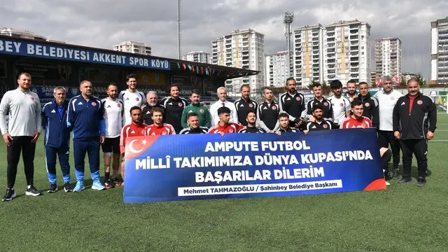 Ampute Futbol Milli Takımı Meksika'daki Dünya Kupası Için Gaziantep'te Kampa Girdi (2)