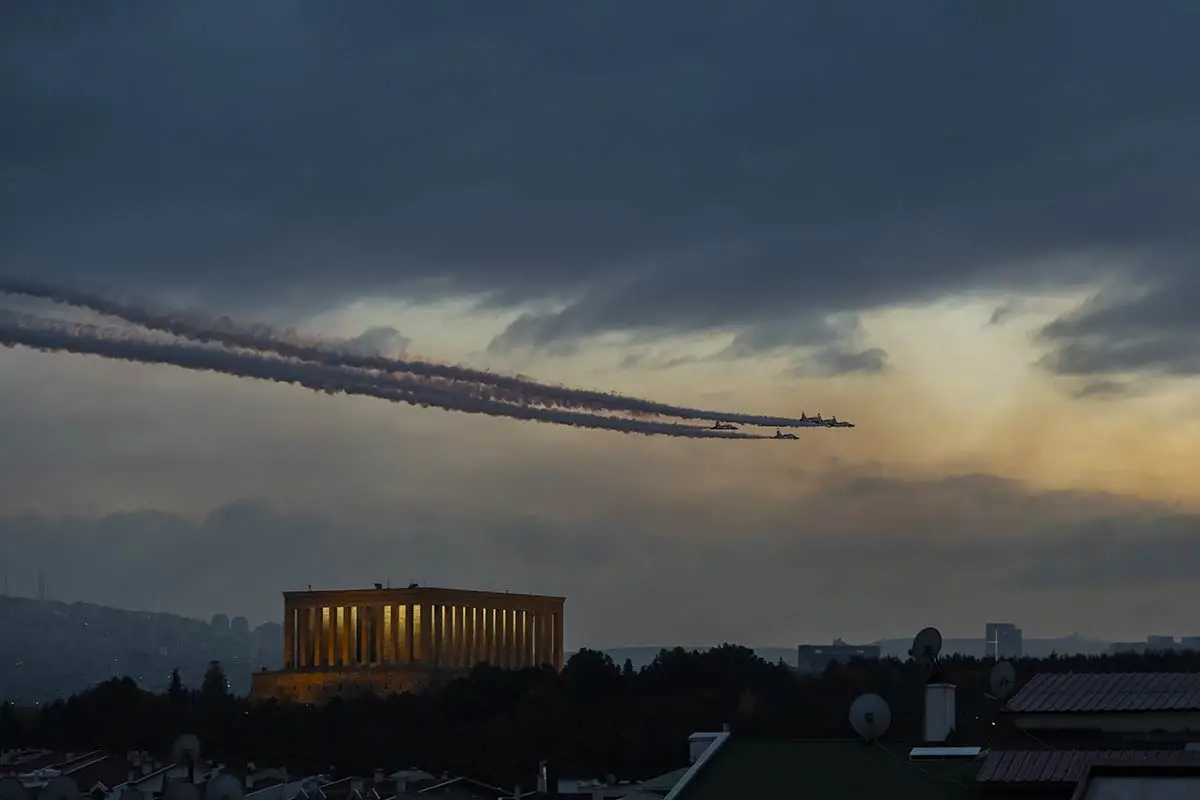 Anıtkabir Semalarında Cumhuriyet Gururu1