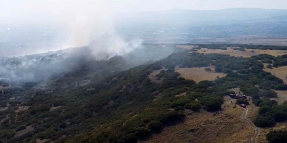 Ankara Kahramankazan’da orman yangını kontrol altına alındı