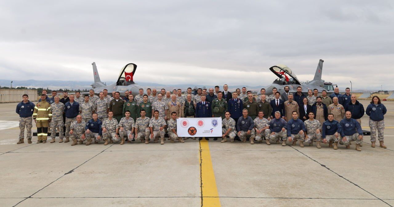 Ankara'da Dikkat Çeken F 16 Uçuşu Yeni Test Filosu Görevde (3)