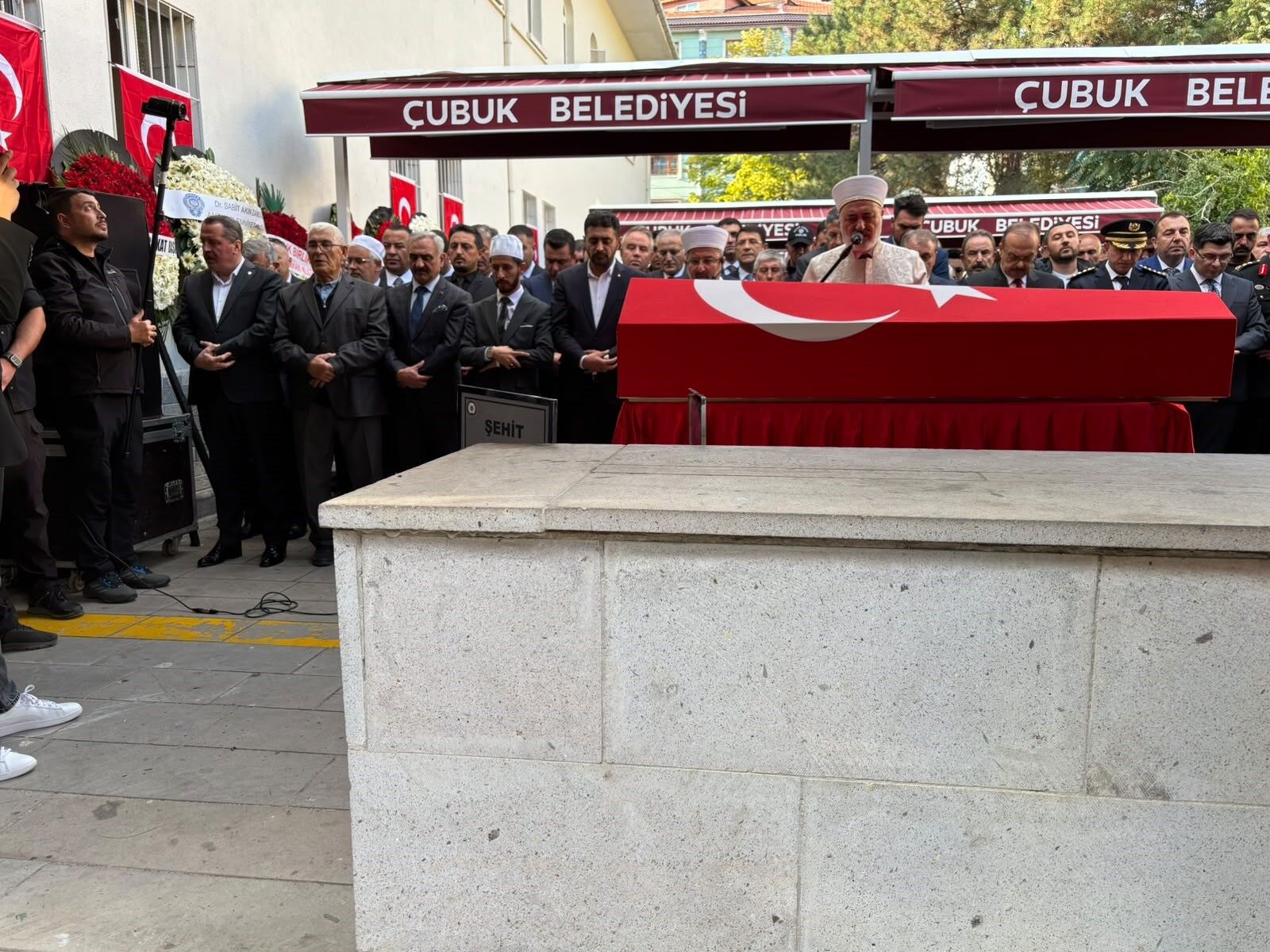 Ankara’da Şehit Olan Polis Ahmet Türkoğlu Son Yolculuğuna Uğurlandı (2)