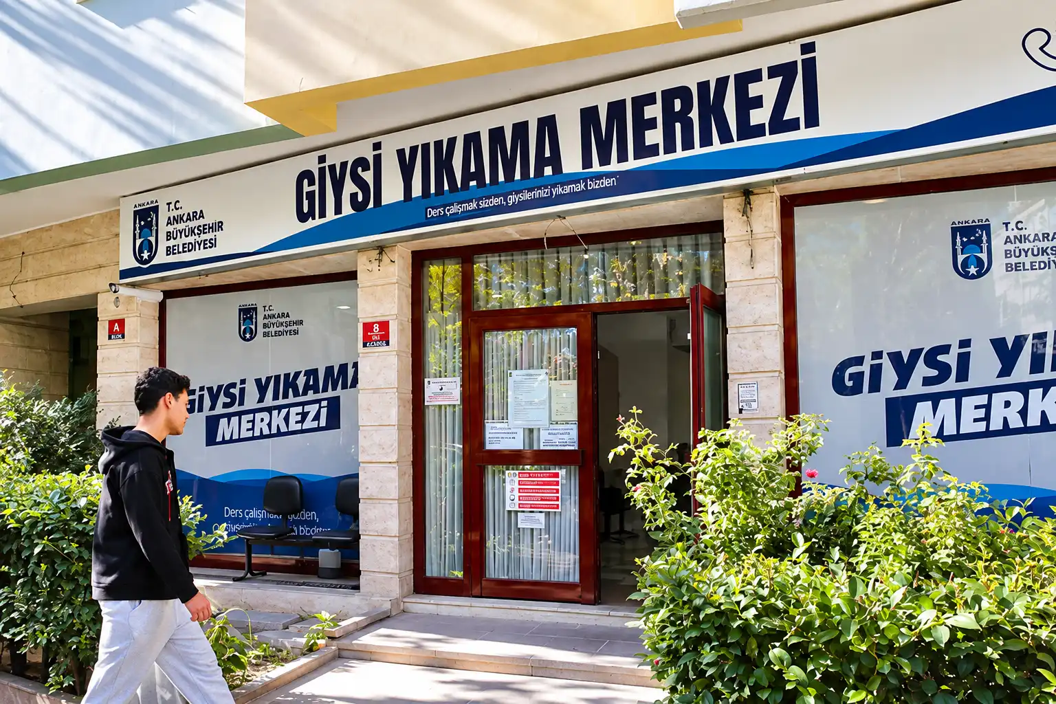 Ankara’da Üniversite Öğrencilerine Ücretsiz Çamaşır Yıkama Desteği2
