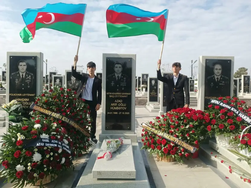 Azad Humbatov Şehadetinin 6. Yılında Azerbaycan'da Törenle Anıldı 1