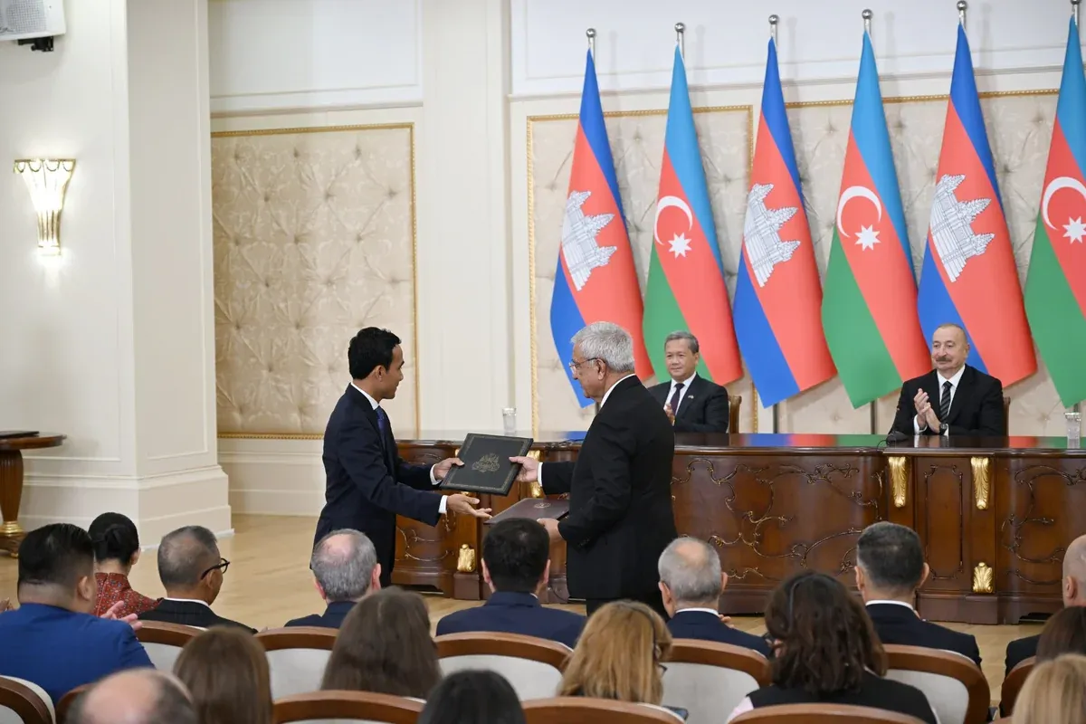Azerbaycan Ve Kamboçya'dan Üç Kritik Anlaşma!1
