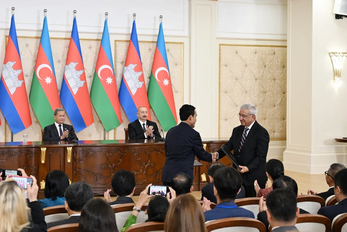 Azerbaycan Ve Kamboçya'dan Üç Kritik Anlaşma!2