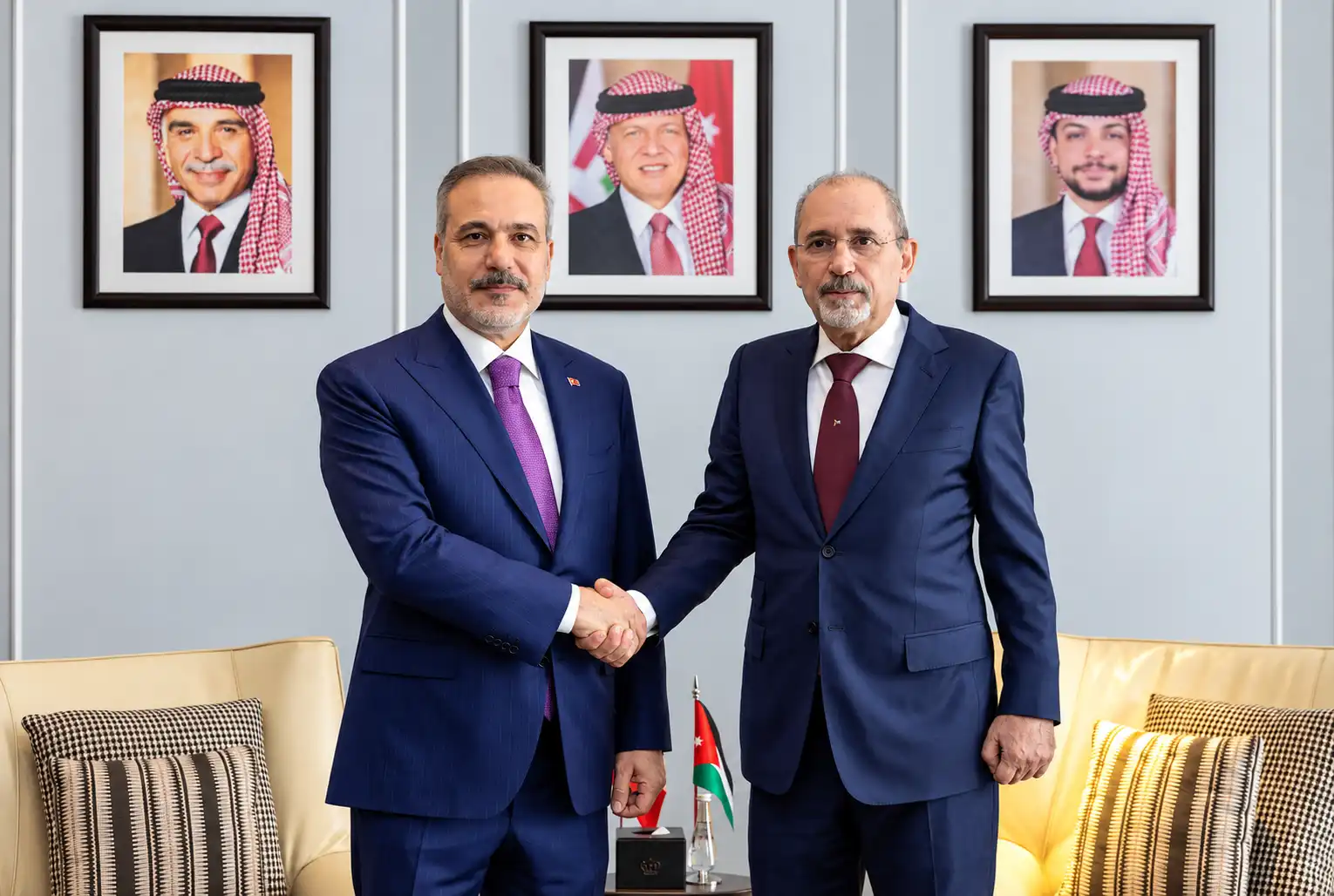 Bakan Fidan Ile Ayman Safadi Telefonda Görüştü2