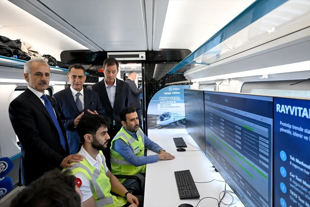 Bakan Uraloglu Milli Hizli Tren Test Surusu Turasas