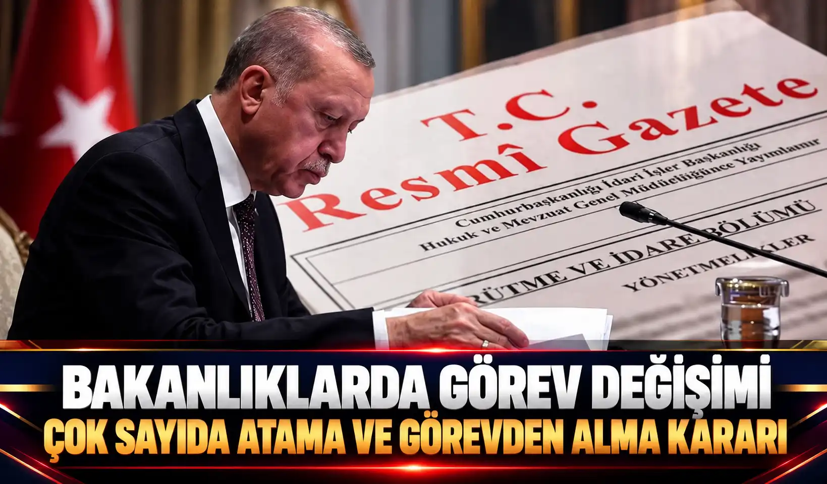 Bakanlıklarda görev değişimi: Çok sayıda atama ve görevden alma kararı yayımlandı