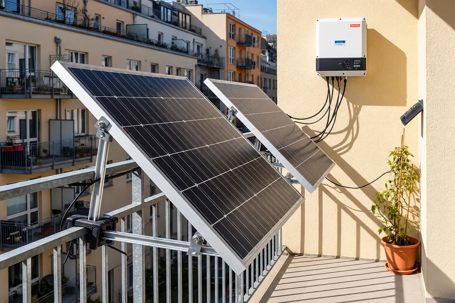 Balkonunuz elektrik üretebilir! Faturayı düşürmenin yeni yolu