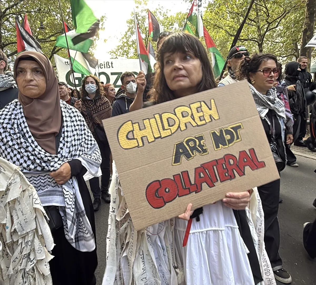 Berlin’de Gazze Gösterisine Polis Müdahalesi2