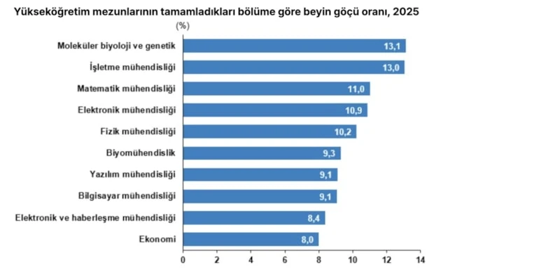 Beyin Göçünde Yüzde 13,1’Lik Çarpıcı Oran3