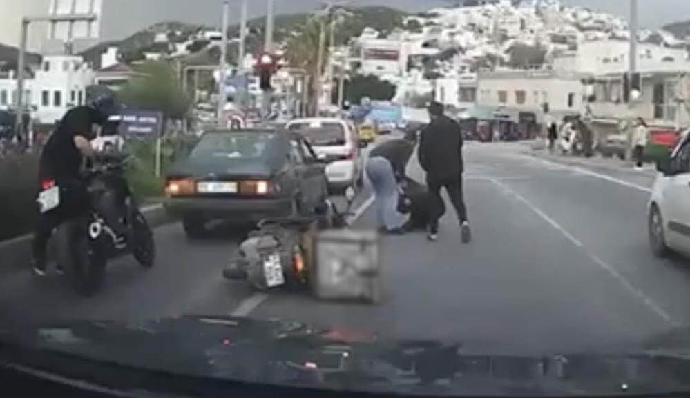 Bodrum’da Kuryeyi Yol Ortasında Darbettiler, 360 Bin Tl Ceza Yediler