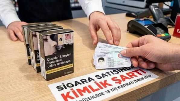 Bufede Sigara Satisi Kimlik Kontrolu