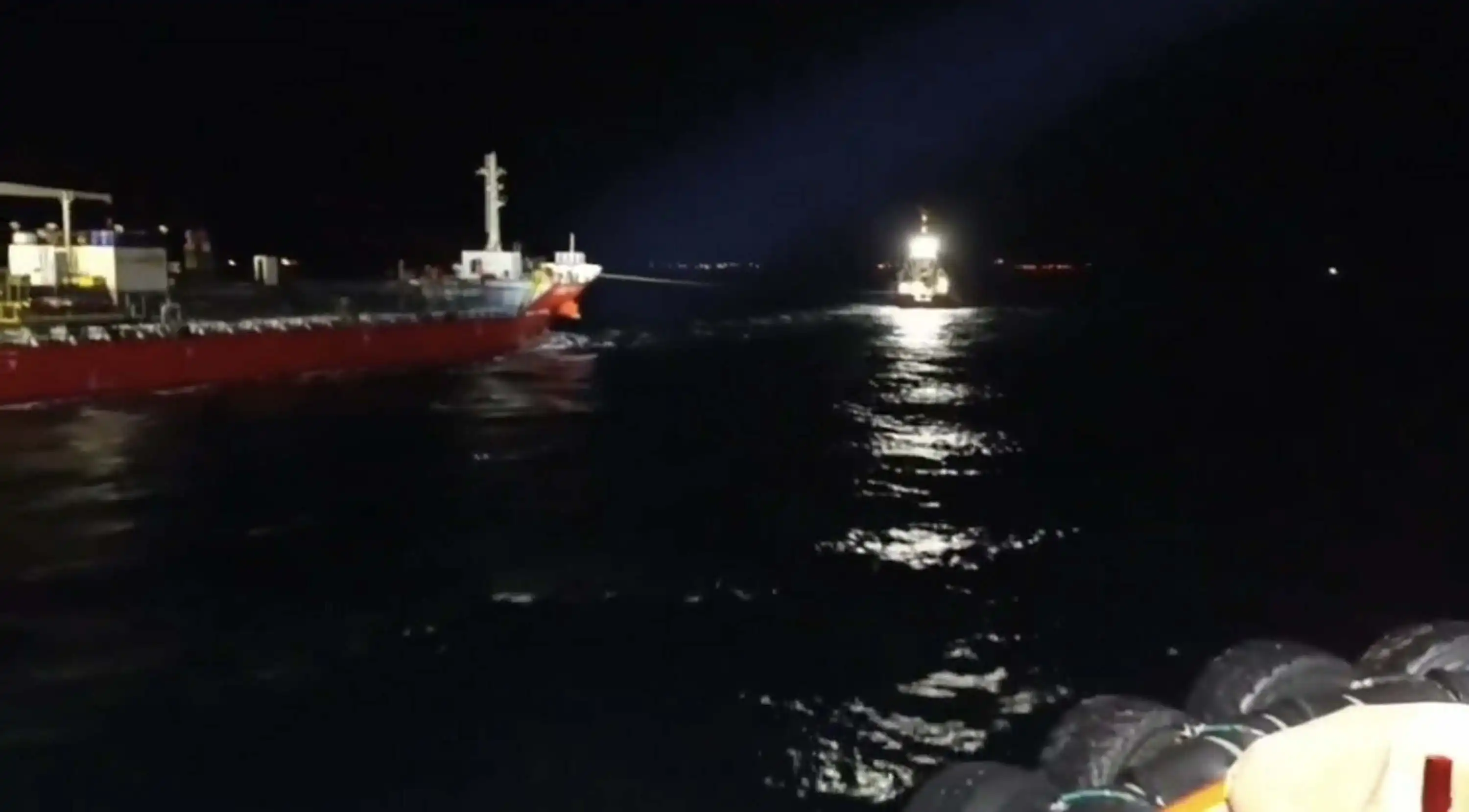 Çanakkale Boğazı’nda Tanker Arızası (2)