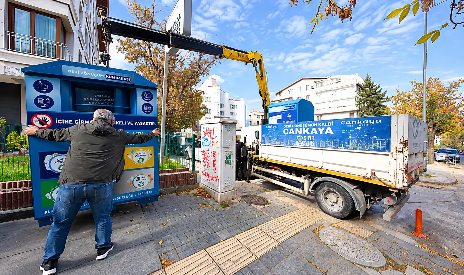 Çankaya’da 200 Yeni Geri Dönüşüm Noktası Kuruluyor1