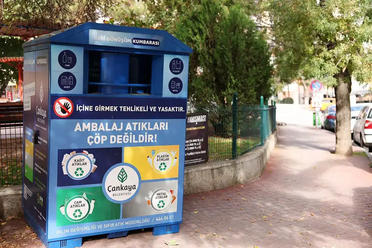 Çankaya’ya 200 Yeni Geri Dönüşüm Ekipmanı2