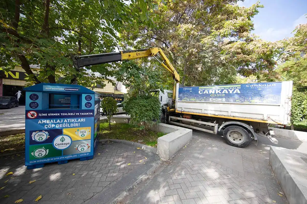 Çankaya’ya 200 Yeni Geri Dönüşüm Ekipmanı3