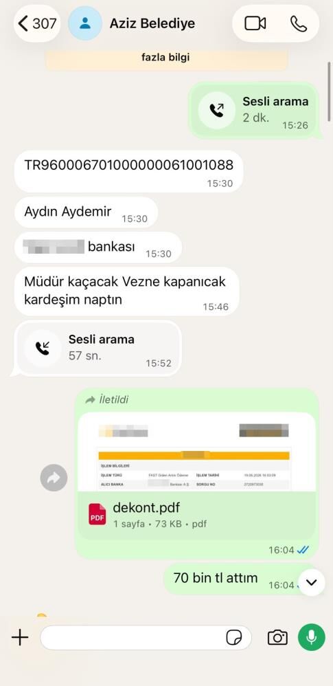 Çeşme Belediyesi'nde Yolsuzluk Operasyonu
