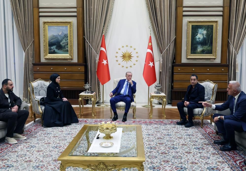 Cumhurbaşkanı Erdoğan, Filistinli Hind Rajab'ın Ailesini Kabul