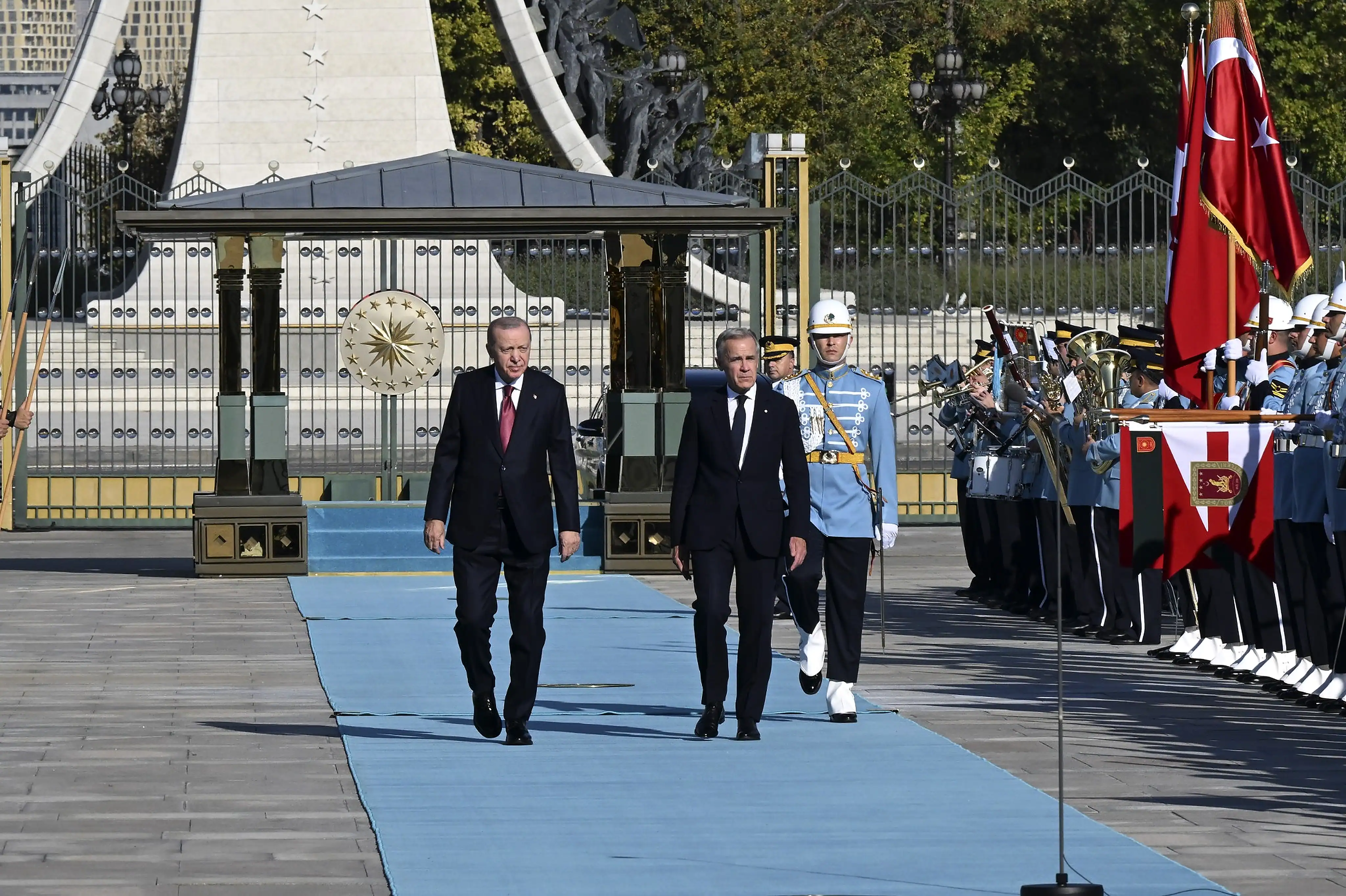 Cumhurbaşkanı Mark Carney'ı Ankara'da Resmi Törenle Karşıladı