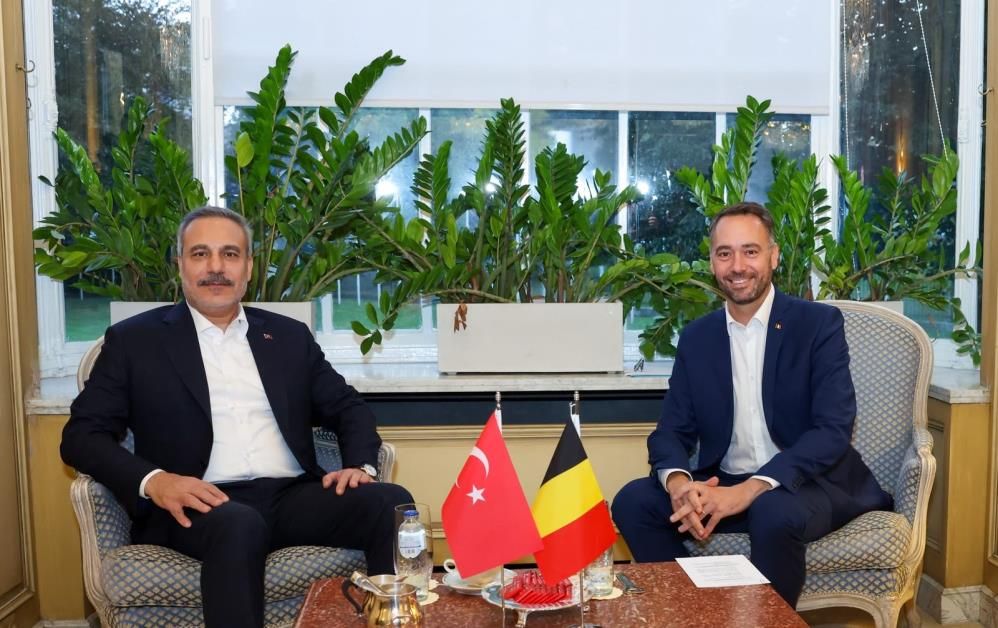 Dışişleri Bakanı Hakan Fidan Belçika'da