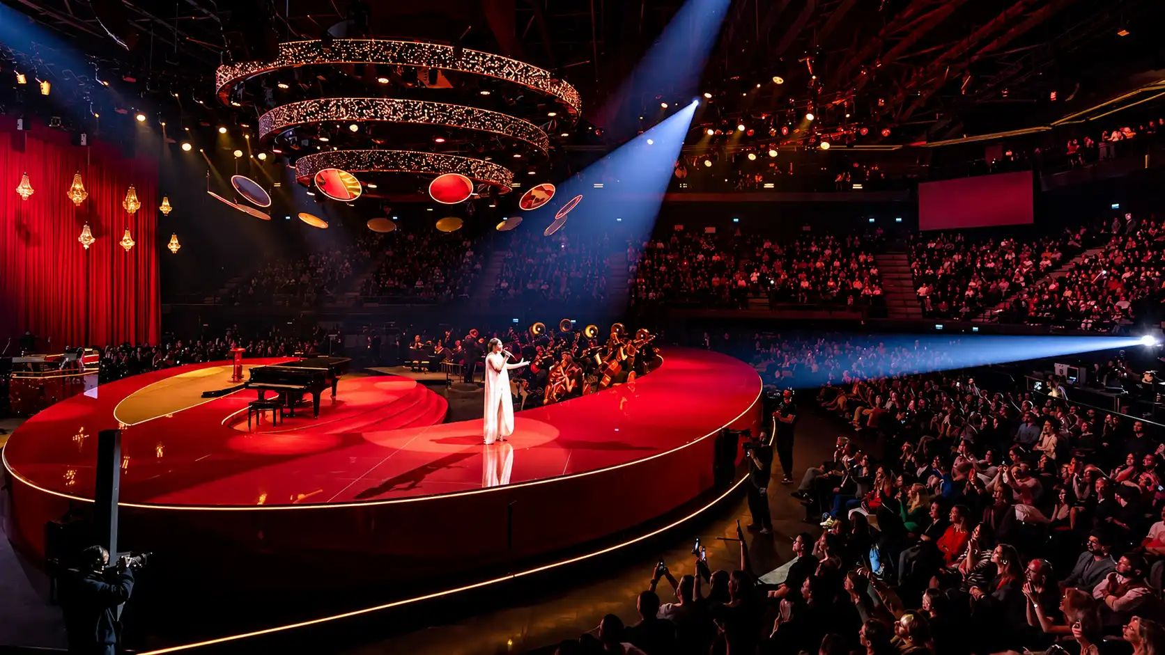 Ebru Yaşar’dan 400 Kişilik Ekiple Dev Konser Şovu2