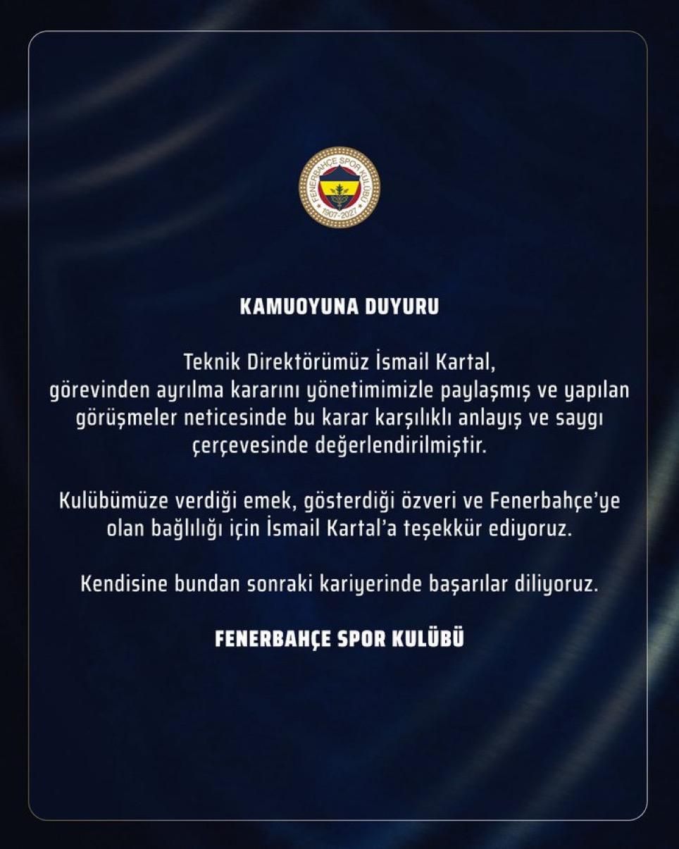 Fenerbahçe Açiklama