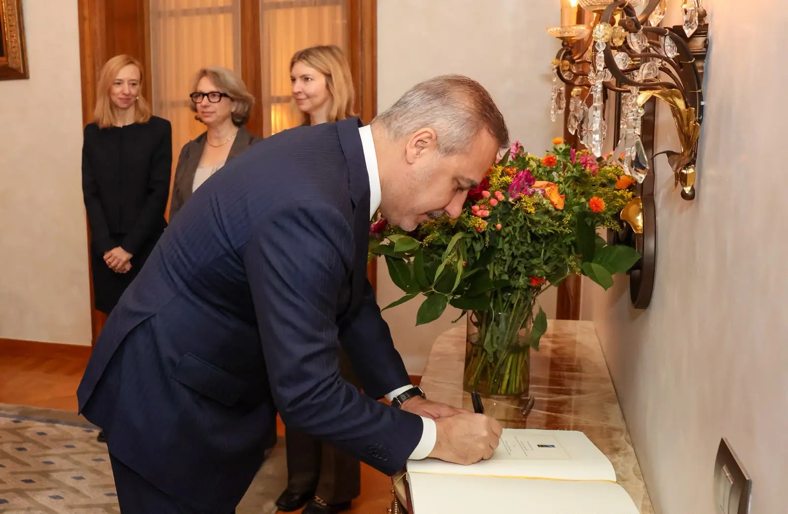 Fidan’dan Brüksel’de Nato Ve Belçika Temasları