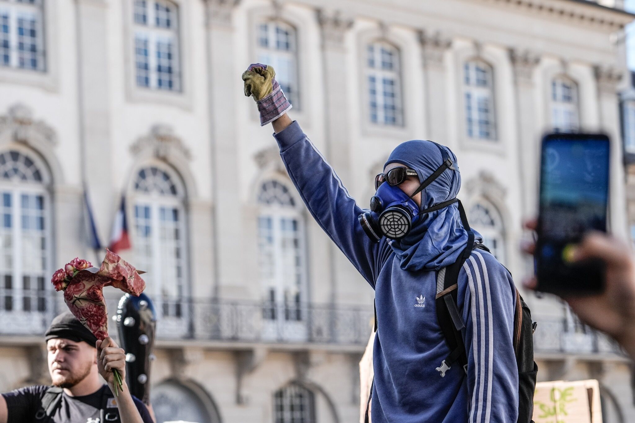 Fransa’da Liseliler Sokağa Indi 413 Okulda Protesto (10)