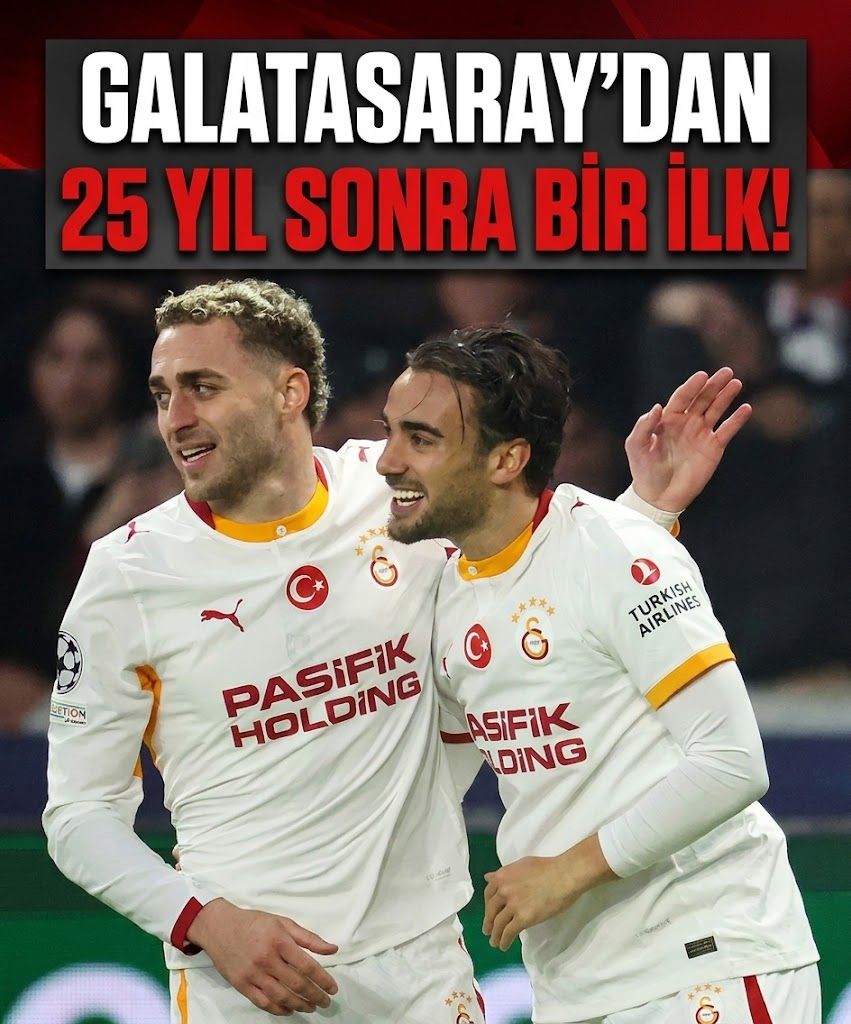 Galatasaray'dan 25 yıl sonra ilk! Fransa'da hasret sona erdi