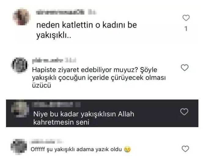 18 yaşındaki Gökçe'nin katiline kızlardan akılalmaz ilgi-4