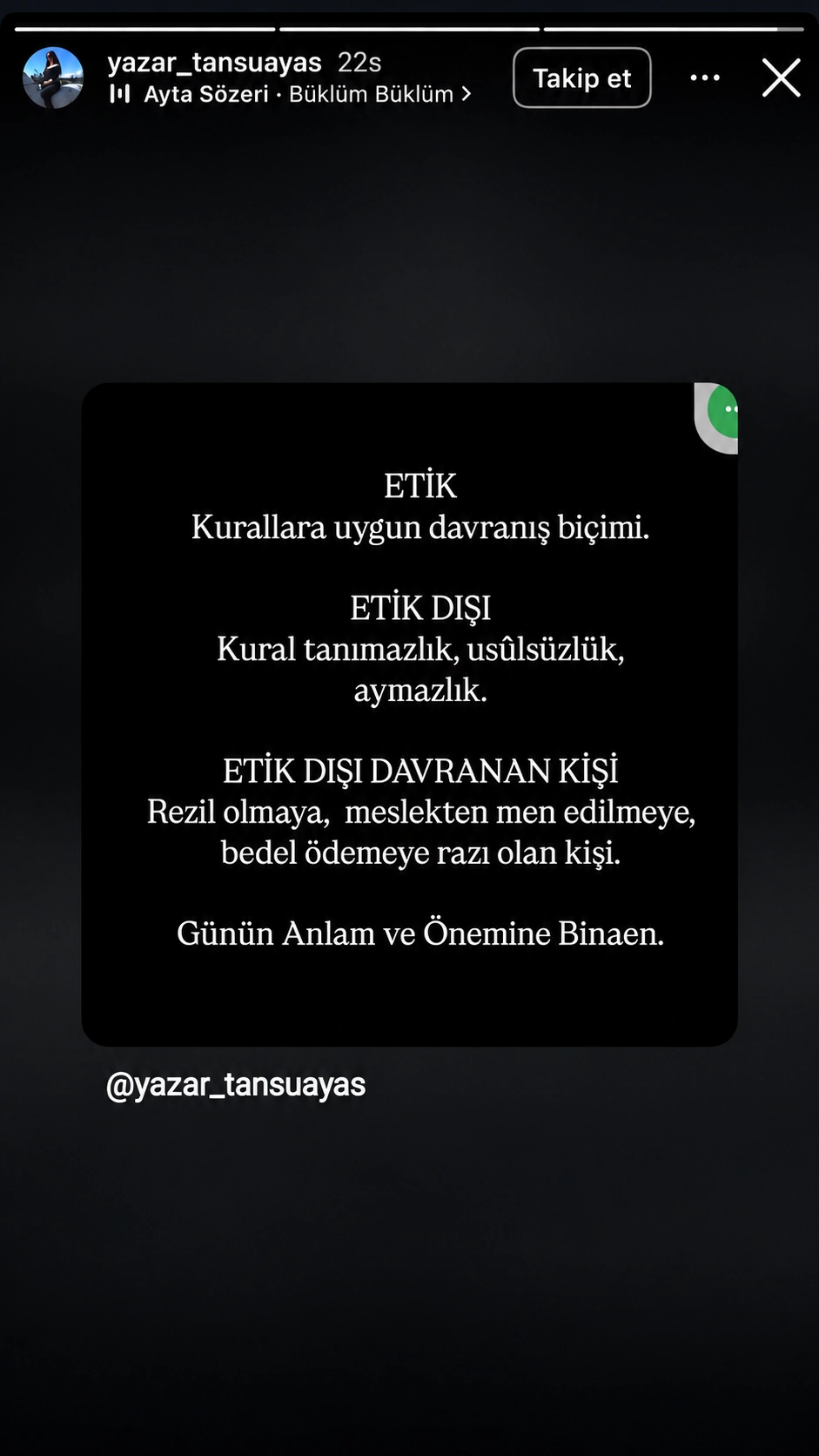 Handan Dizisi Sonrası Tansu Ayas’tan “Görüşeceğiz” Mesajı (3)