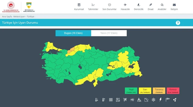 Hava Durumu Harita
