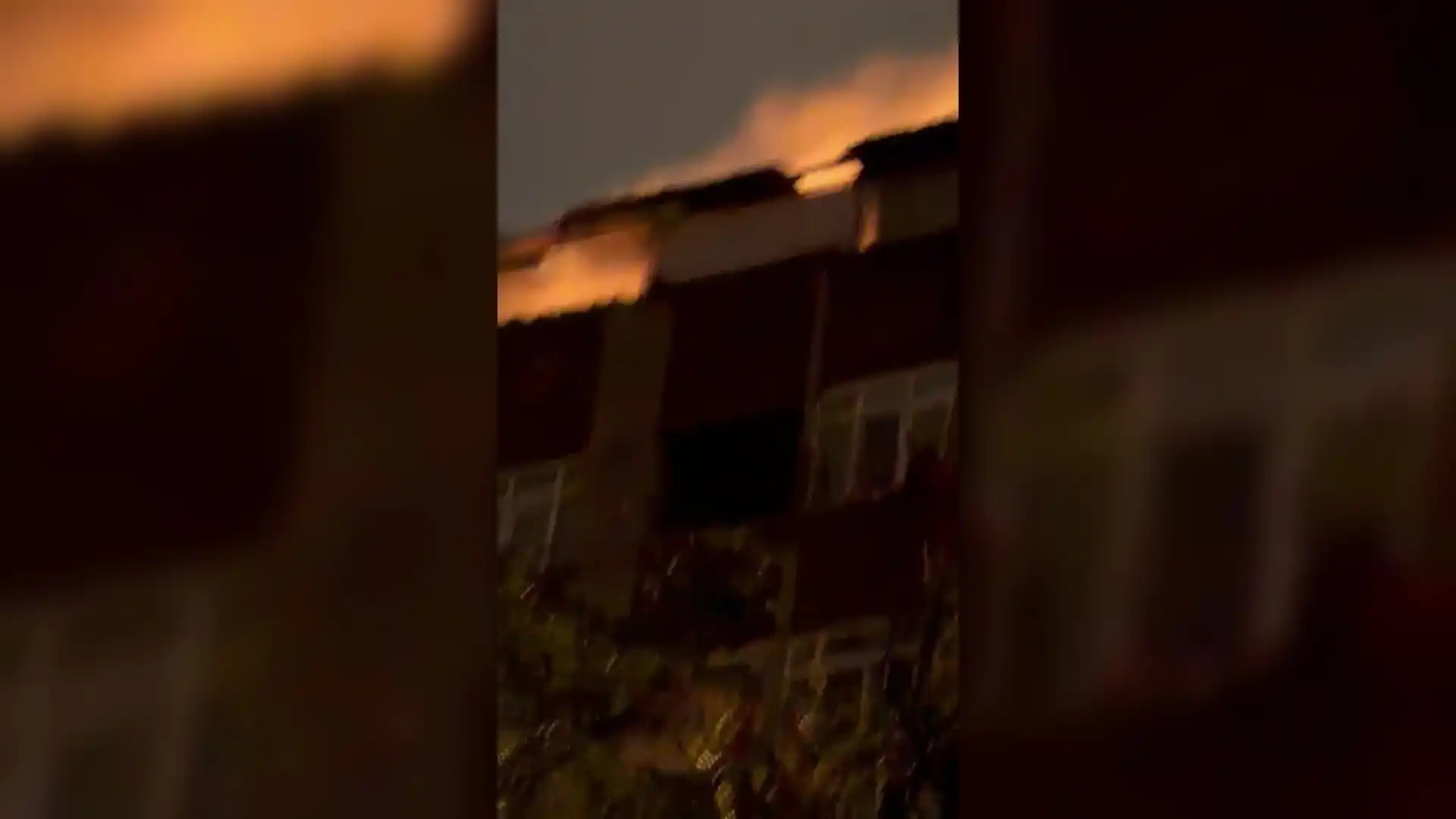 İstanbul’da 5 Katlı Binada Yangın Paniği (1)
