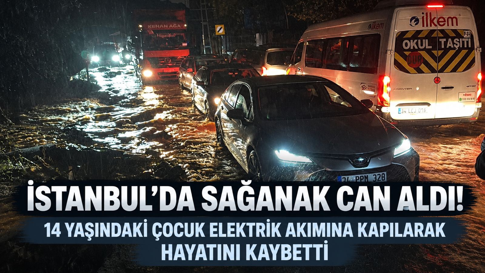 İstanbul'da Sağanak Can Aldı