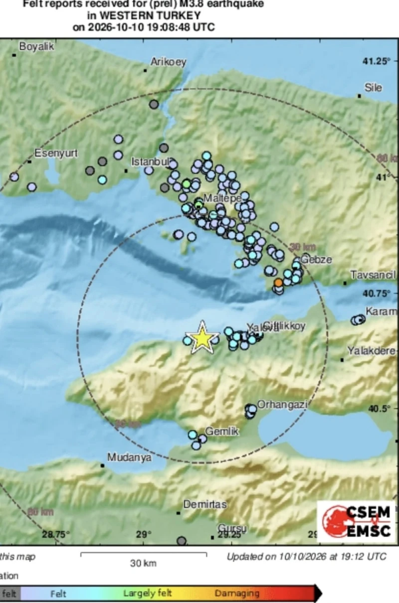 Marmara'da Deprem! Daha Büyüğü Gelir Mi1
